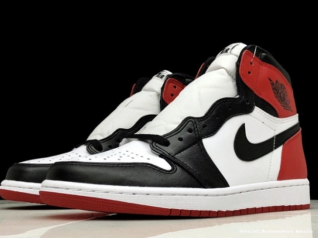 Official Maikesneakers Retro Toe Jordan 1 Black Air 555088-125 0801